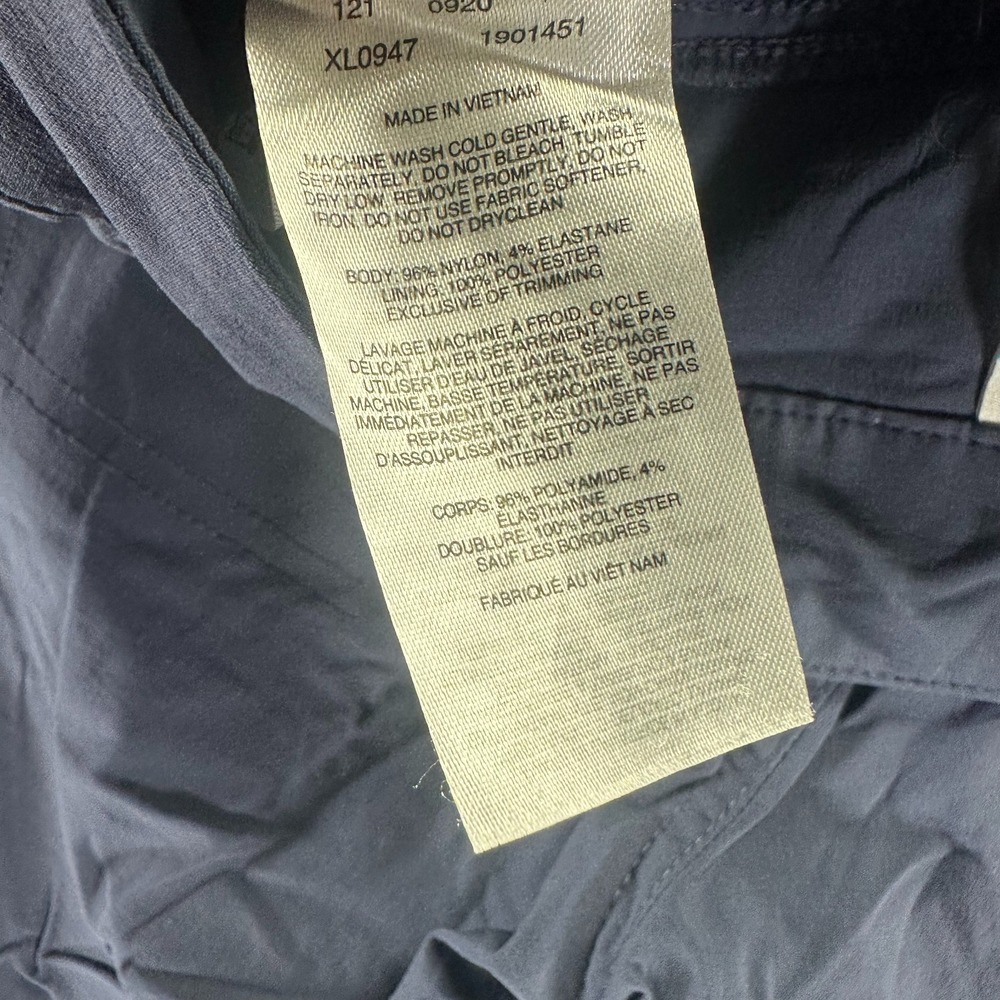 Columbia Pant Womens 8 Blue Nylon Windbreaker Bootcut Hiking Gorpcore Stretch - Picture 8 of 12